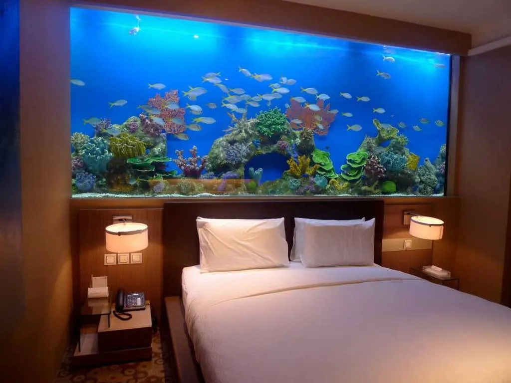 Aquarium bed