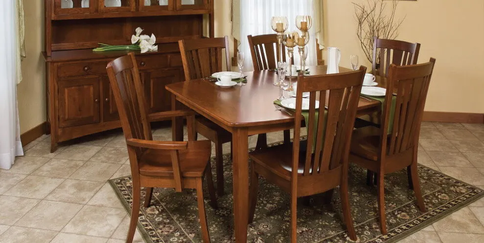 amish dining table