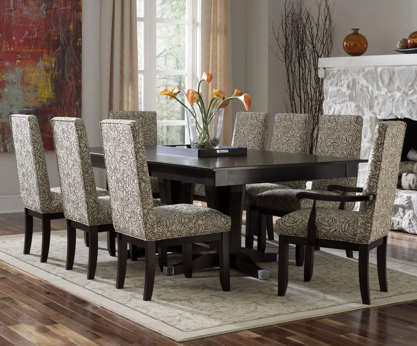 modern formal dining room sets
