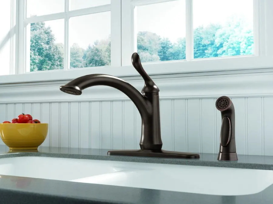 delta kitchen faucet leaking