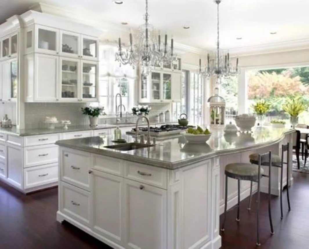 white kitchen cabinet