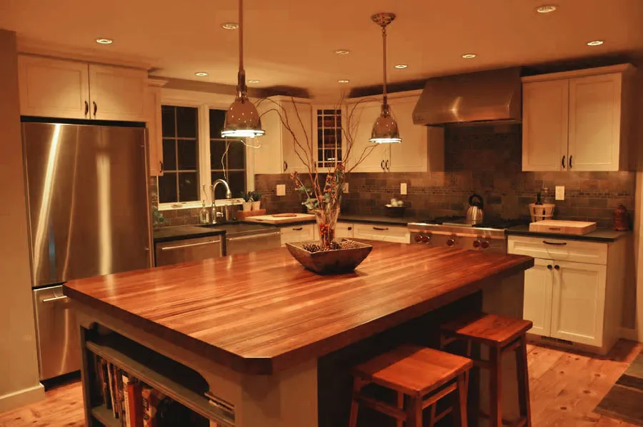 wooden kitchen countertops