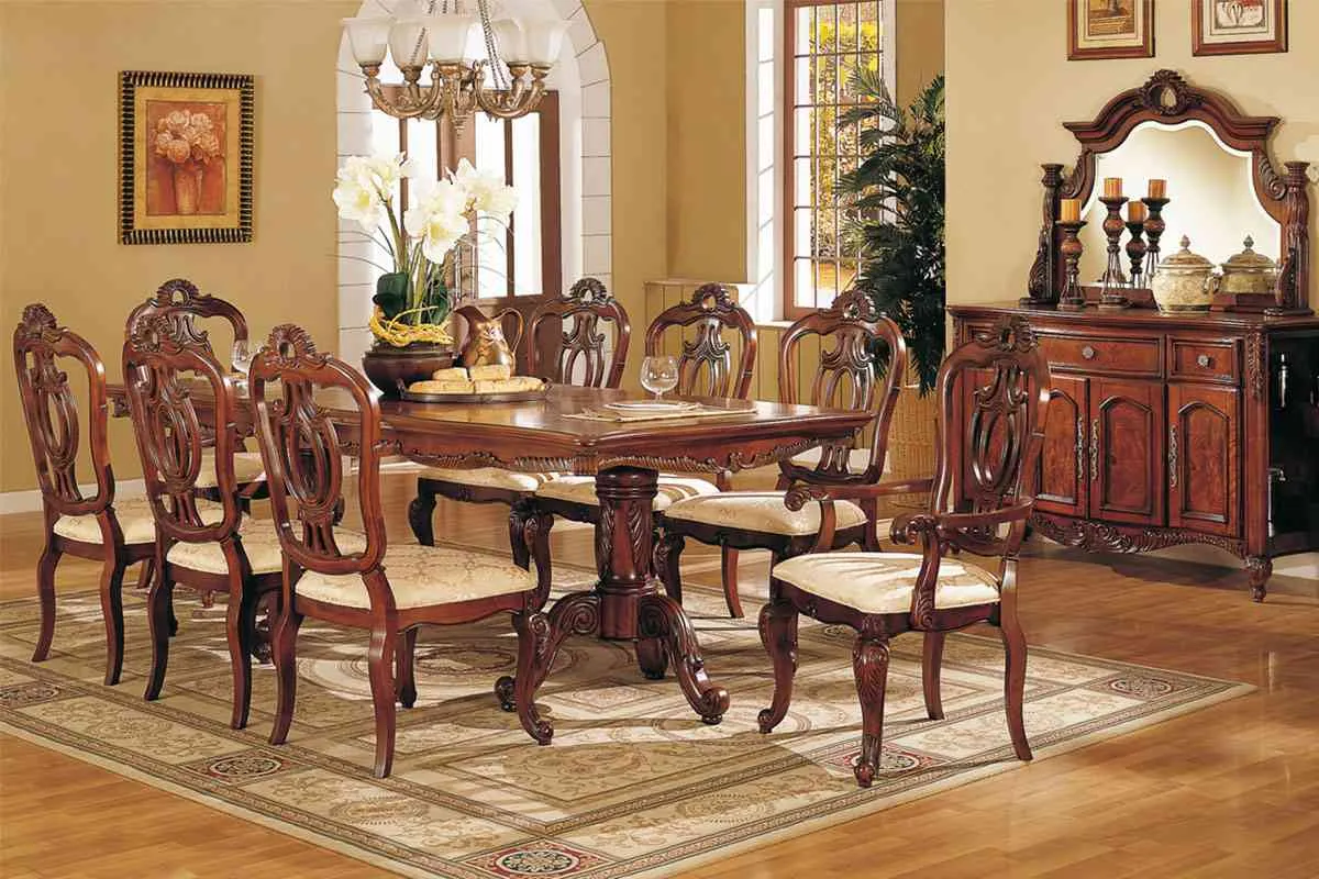 elegant formal dining room sets