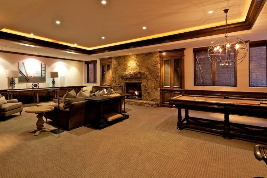 luxury home entertainment center
