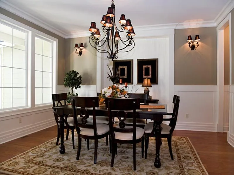 mahogany formal dining room set