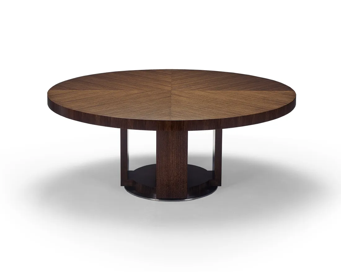 round dining table decor