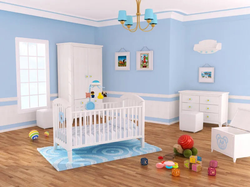 paint ideas for baby boy room