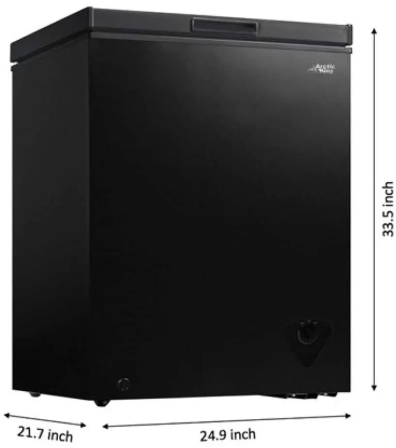 5 cu ft Chest Freezer for Your Garage